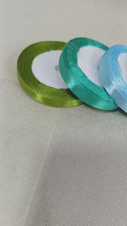 1/2 Inch x 18 Yards – Multi-Purpose Satin Ribbon Roll for Gift Wrapping, Crafts & Decorations