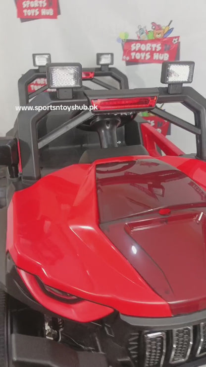 Lagender Off Road Style Jeep - Kids Ride on Battery Operated Electric Car With Lights & Music