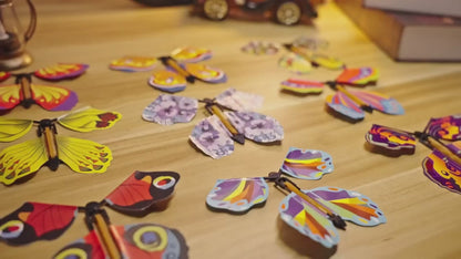 Magic Flying Flutter Explosive Surprise Butterflies For Gift Box & Gift Cards - Random Colors