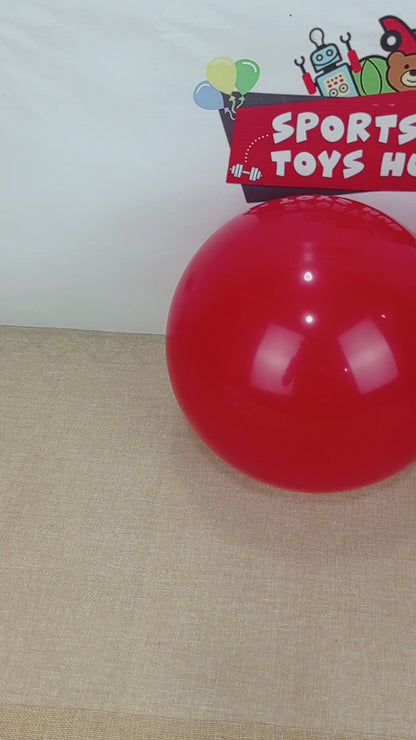 Deep Red Latex Balloons Available In 9, 12, 18 & 36 Inch Sizes