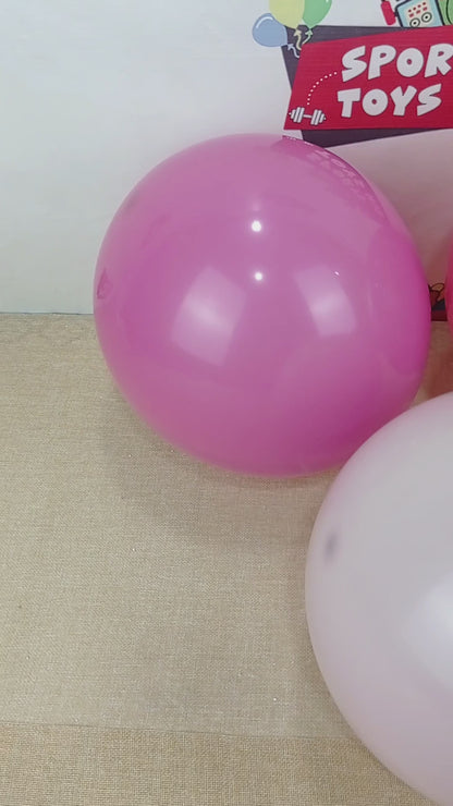 Vintage Greish Pink Latex Balloons Available In 9, 12, 18 & 36 Inch Sizes