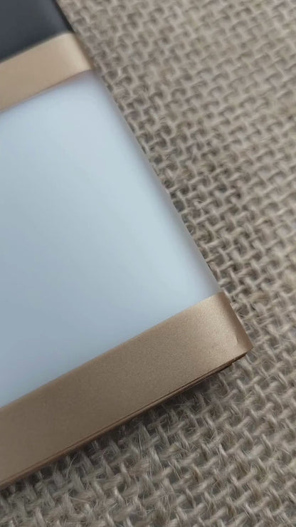 Triple Edge Wide Transparent Border - Mix Color 20 Sheet Pack - Translucent Matte Florist Wrapping Sheets