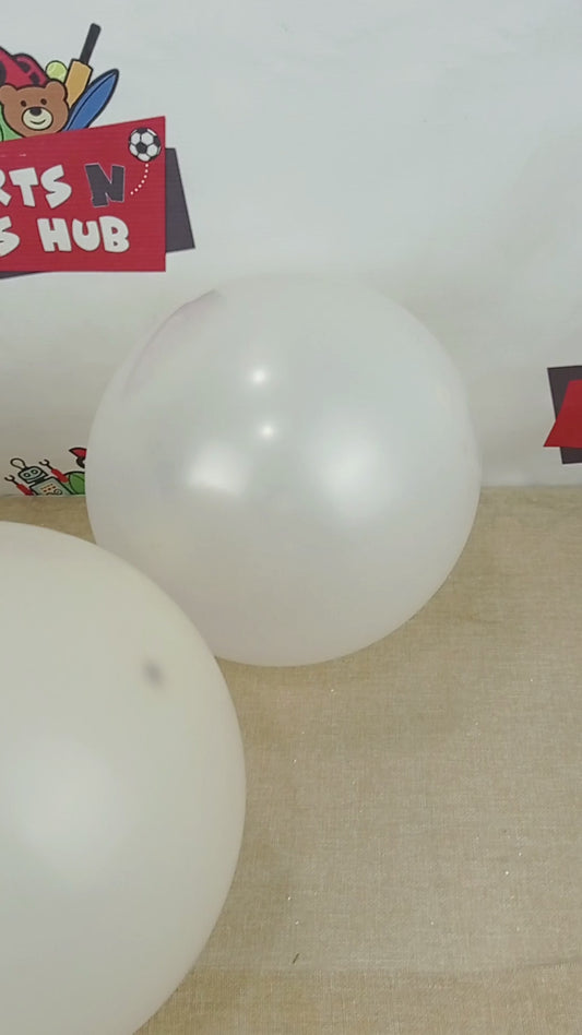 Sand White Latex Balloons Available In 9, 12, 18 & 36 Inch Sizes