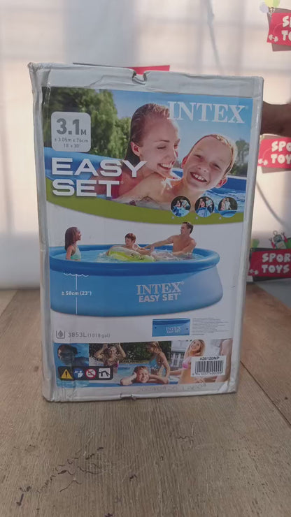 INTEX 10 Foot x 30 Inch Easy Set Swimming Pool - 28120