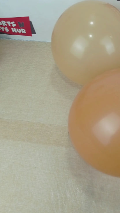 Brown Latex Balloons Available In 9, 12, 18 & 36 Inch Sizes