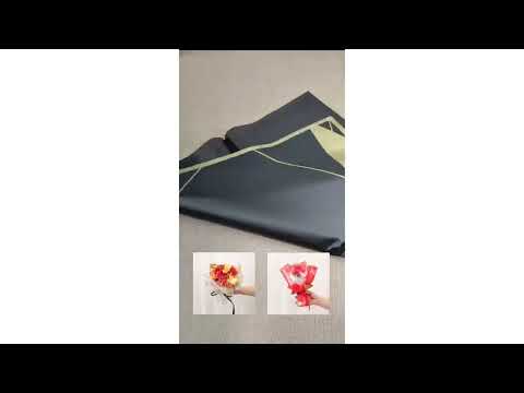 Diagonal Lines Abstract Linear Design Translucent Flower Wrapping Sheets