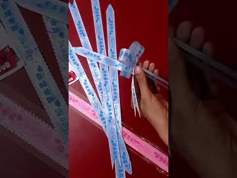 25 MM - Baby Announcement Pull Flower Ribbon Collection