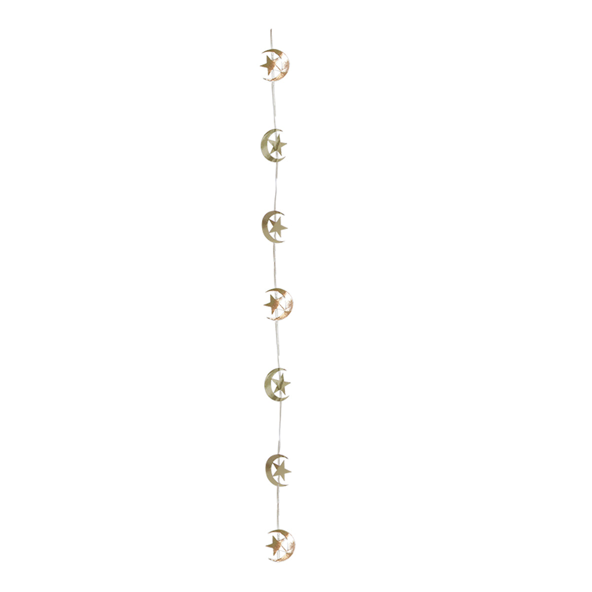 Moon & Star Shape Hanging Strings - Pack Of 2