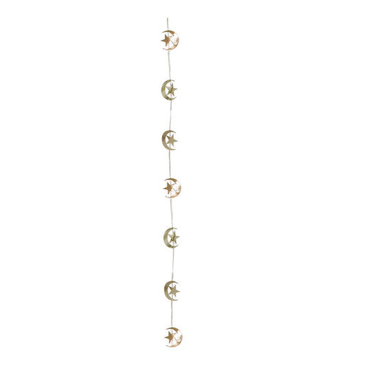 Moon & Star Shape Hanging Strings - Pack Of 2